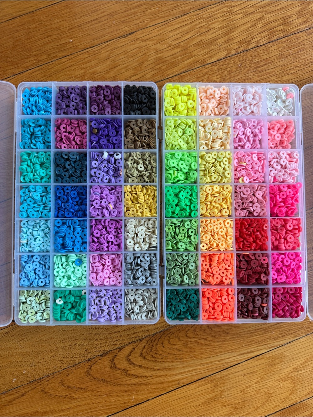 Assorted Multicolor Plastic Beads